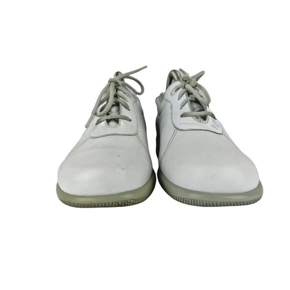 Munro Womens American White Leather Casual Lace Up Sneaker Shoes Size US 6 M - Picture 3 of 10